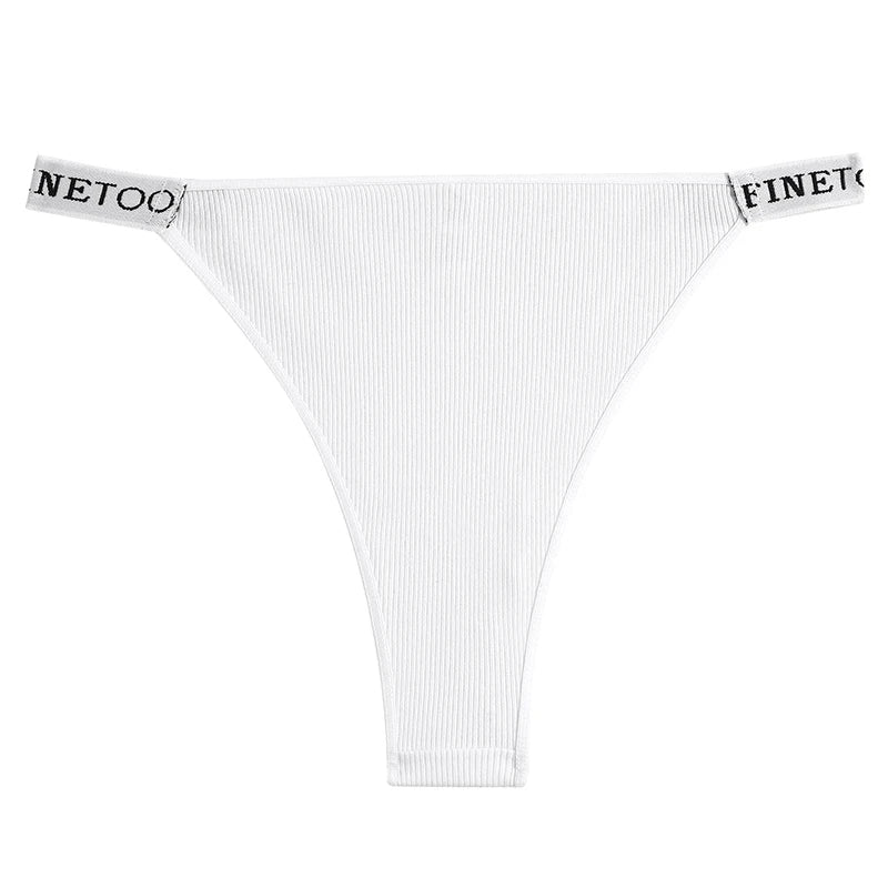 Women Cotton Maillard Brazilian Sexy Panties Breathable Low Waist Female Underwear Soft Solid Color Intimates High Elastic Linge