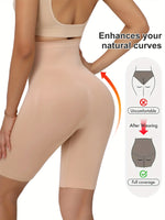 5pcs Ladies High Waist Leggings - Hips/Abdomen Shaping, High-Pressure Transparent. Soft, Comfortable & Tummy Control for Daily