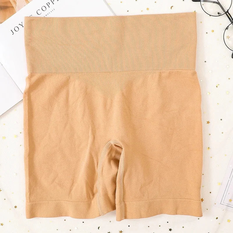 Women Seamless Shapewear High Waist Safety Short Pants Sports Shorts Push-Up Hip Panties Female Underwear Seamless Underpants
