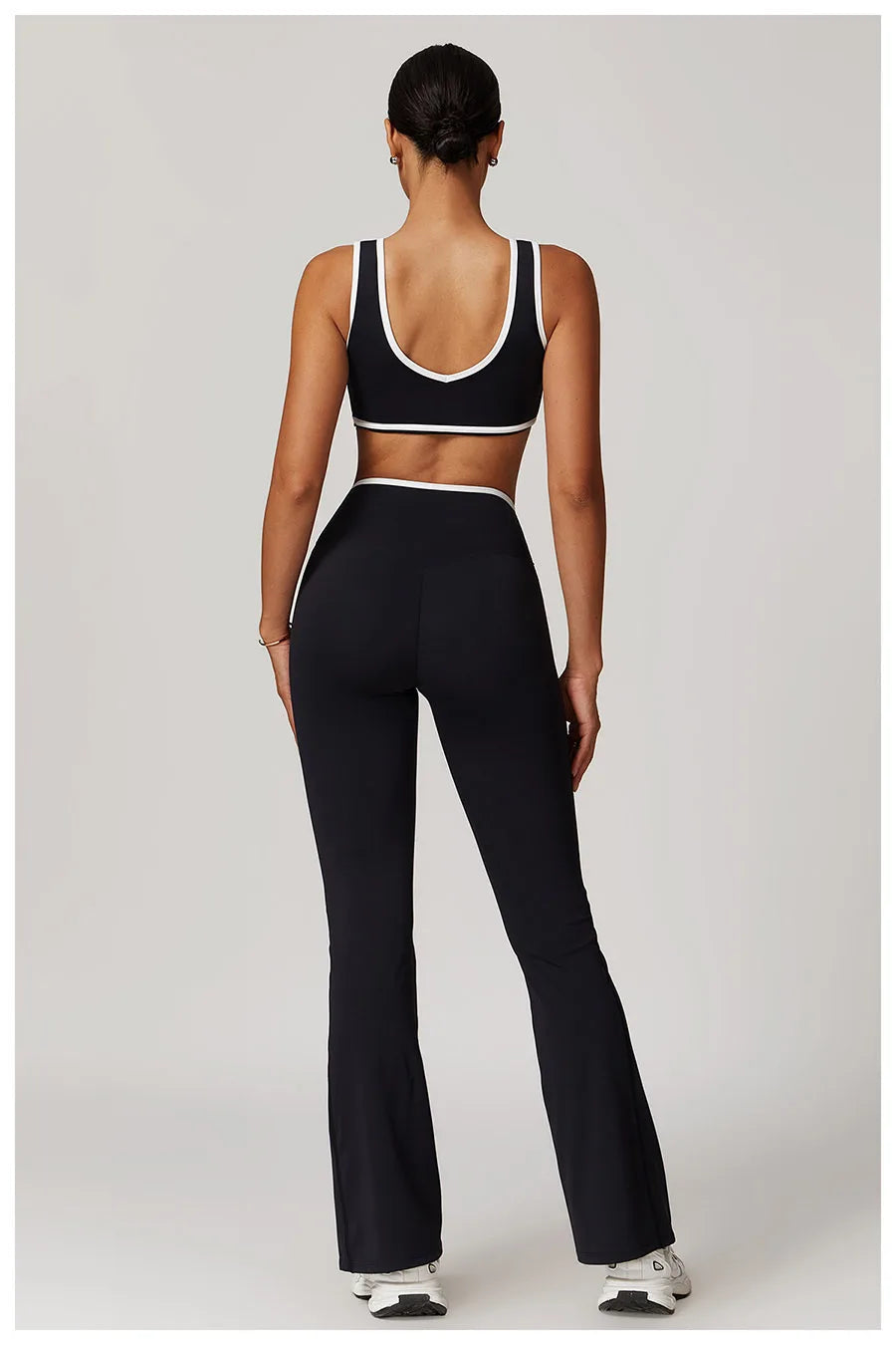 Yoga Set2 Pieces Workout Outfits Fitness Sportswear Gym Tracksuit High Waist Leggings Sports Bra Athletic Wear Women Clothes