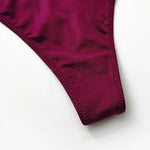 Sexy Thong for Women Underwear Briefs Seamless Panties Flower Low Rise Luxury Metal Buckle G String Bikini Girls T Pants Panty