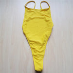 Sexy Extreme String Mini Micro Thong Swim Suit For Women Swimwear One Piece Swimsuit Female Bather Bathing Suit Monokini Y478
