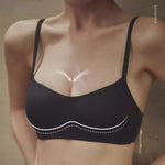 3Pcs/Lot Women Seamless Square Neck Bra Wireless Smooth Invisible Bralette Sexy Lingerie 1/2 Cup Non-detachable Brassiere S-XL
