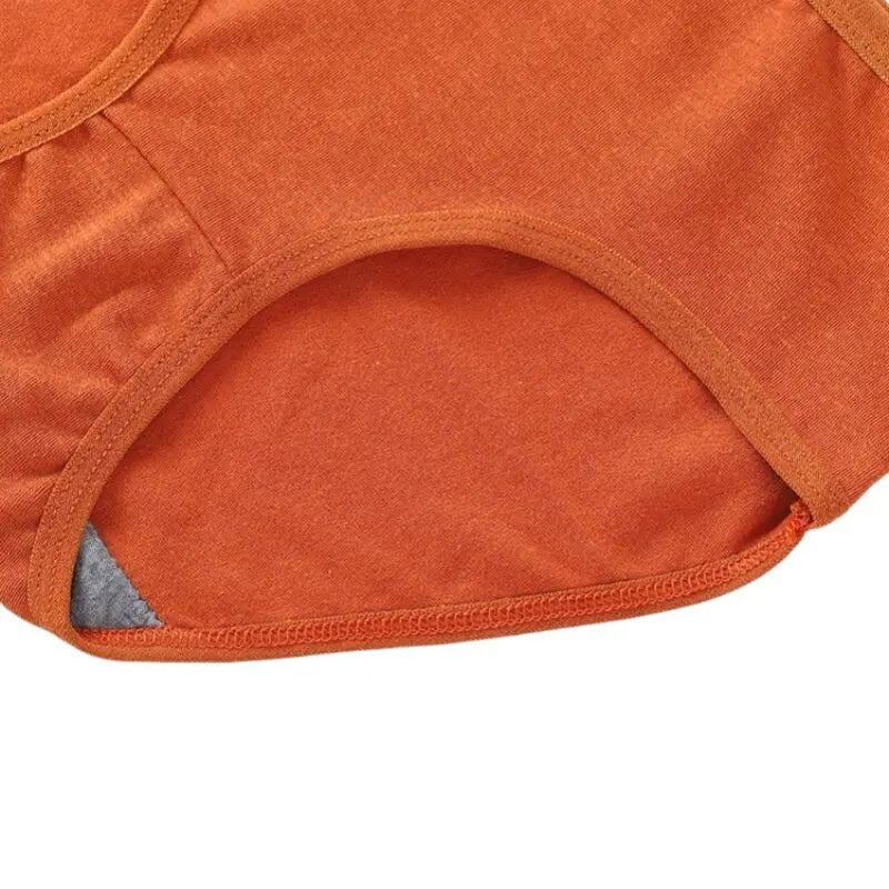 1 Pack Classic Daliy Panties Women Breathable Soft Low-waist Briefs Solid Color Ladies Comfort Underwear M-XL
