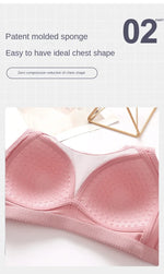 42-44 B/C Large Cup Underwear for Women Bra Large Size Comfortable No Steel Bra Fashion Bralette Tops Middle Aged Lingerie