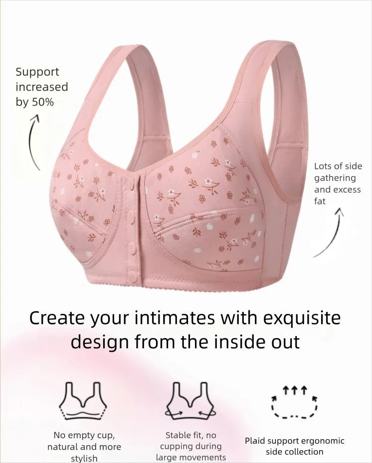7pcs Elegant Lace Push Up Seamless Bras for Women Large Plus Size Breathable Lingerie,All-Day Wear for Breasts Brassiere Femme