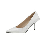 Pumps shoes Women Fashion Office Basic High Heels Work Lady Shoes Black Pink Green Thin Heels Brand Point Toe998