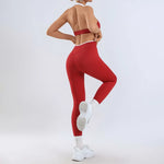 Women's Yoga Sets Fitness Sports Gym Slim Fit Hip-lifting Beautiful Back Suits Workout Casual Running Training Sets