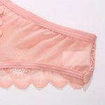 3Pcs/set Lace Thongs Women Sexy Low-Rise G-string Panties S-XL Floral T-Back Underpants Ladies Lace Bikini Underwear Lingerie