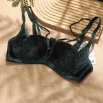 2024 Autumn/Winter 1/2 Bra Fashion Hollow Lace Push Up Bra Sexy Underwear Women Lingerie Intimates FW6051