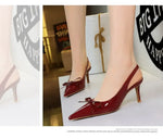 2026 Latest Light Luxury Style Women's Casual High Heel Sandals Summer Exquisite Pointed Shallow Mouth Fine Heel Modern Sandals