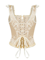 Elegant Corset With Lace Straps Bridal Gown Corset Sexy Lace Slim Top Hollow Out Pure Desire Charming Top Fashion Beautiful ZD8Z