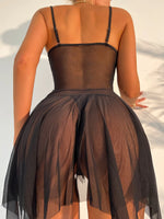 Sexy Lingerie Women Crotchless Sleepwear Summer Pajamas Lace Female Night Dress Erotic Costumes Underwear Nightgown G-string