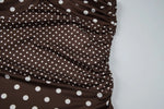 FDYOUI Y2K Polka Dot Tank Tops Streetwear Women Sexy Halter Neck Sleeveless T-shirt Brown Camisoles 2026 Summer Backless Corset