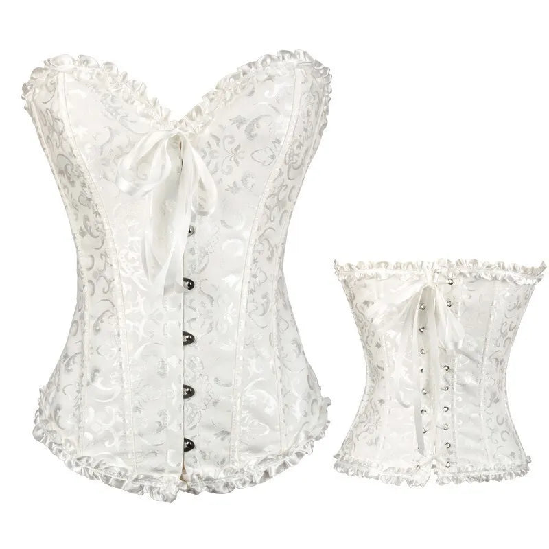 Charming Corset Quick Sexy Bone Corset Waist Slimming Chest Support Gathering Waist Slimming Gathering Waist Tight Corset 51U2