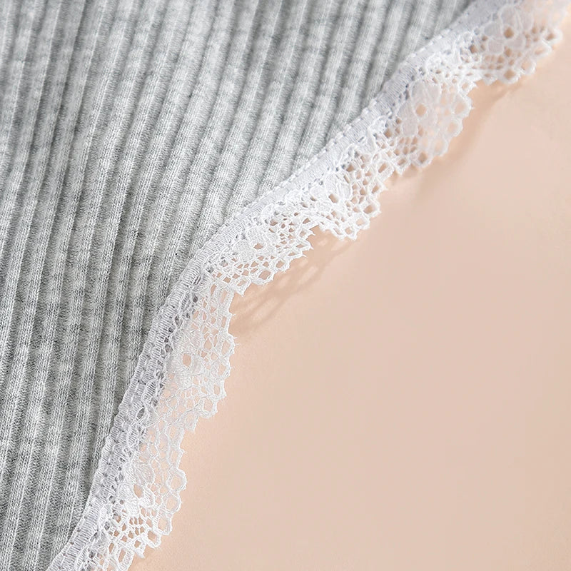 Lace Cotton Panties Sexy Women Briefs Underwear Thong Soft G StringIntimates Ladies Female Panty Lingerie