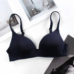 2Pcs/Set Push Up Bra Padded Bras For Women Non-wire Brassiere Sexy Lingerie Solid Color 3/4 Cup Underwear Comfort Intimates