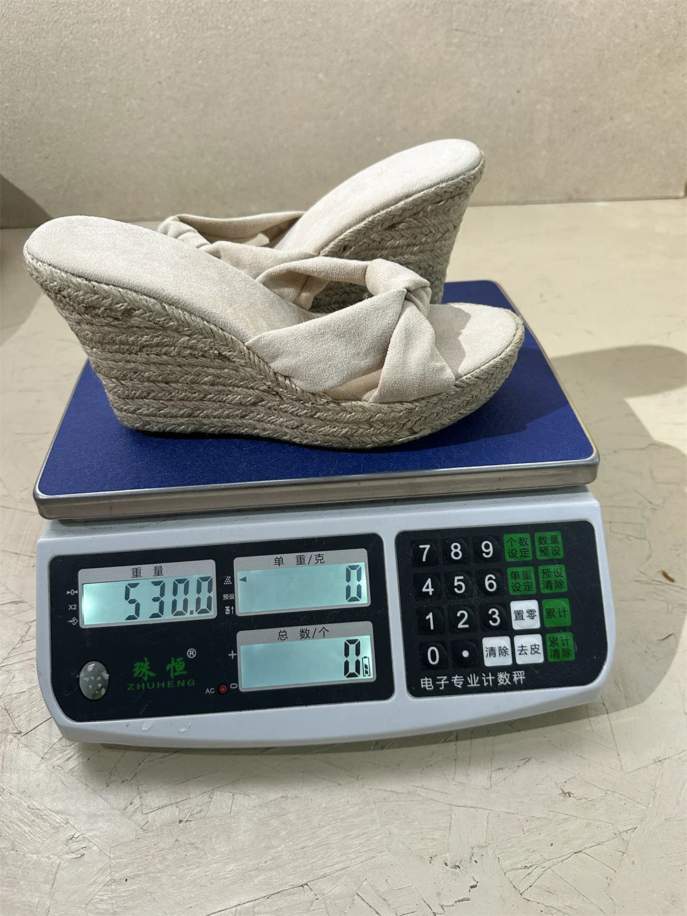 Summer Boho Bow Knot Espadrille Wedge Sandals for Women Open Toe Slip-On 10cm Platform Heel Casual Mules Slides Beach Shoes
