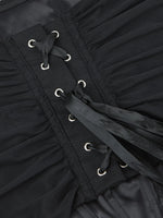 Women’s Niche Backless Mesh Cami Top, Strapless Bandeau Tank Vest, Super Breathable Minimalist Y2K Style for Outerwear