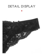1pcs Low Waist Sexy Lace Women's Panties Underwear Perspective Floral Panty Comfortable Breathable Female Underpants Lingerie