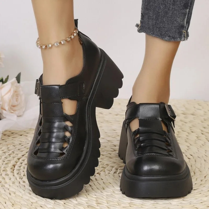 Women Spring Summer ShoesFashion High HeelsFemale Summer Shoes Rubber Sole Non Slip Women Shoe