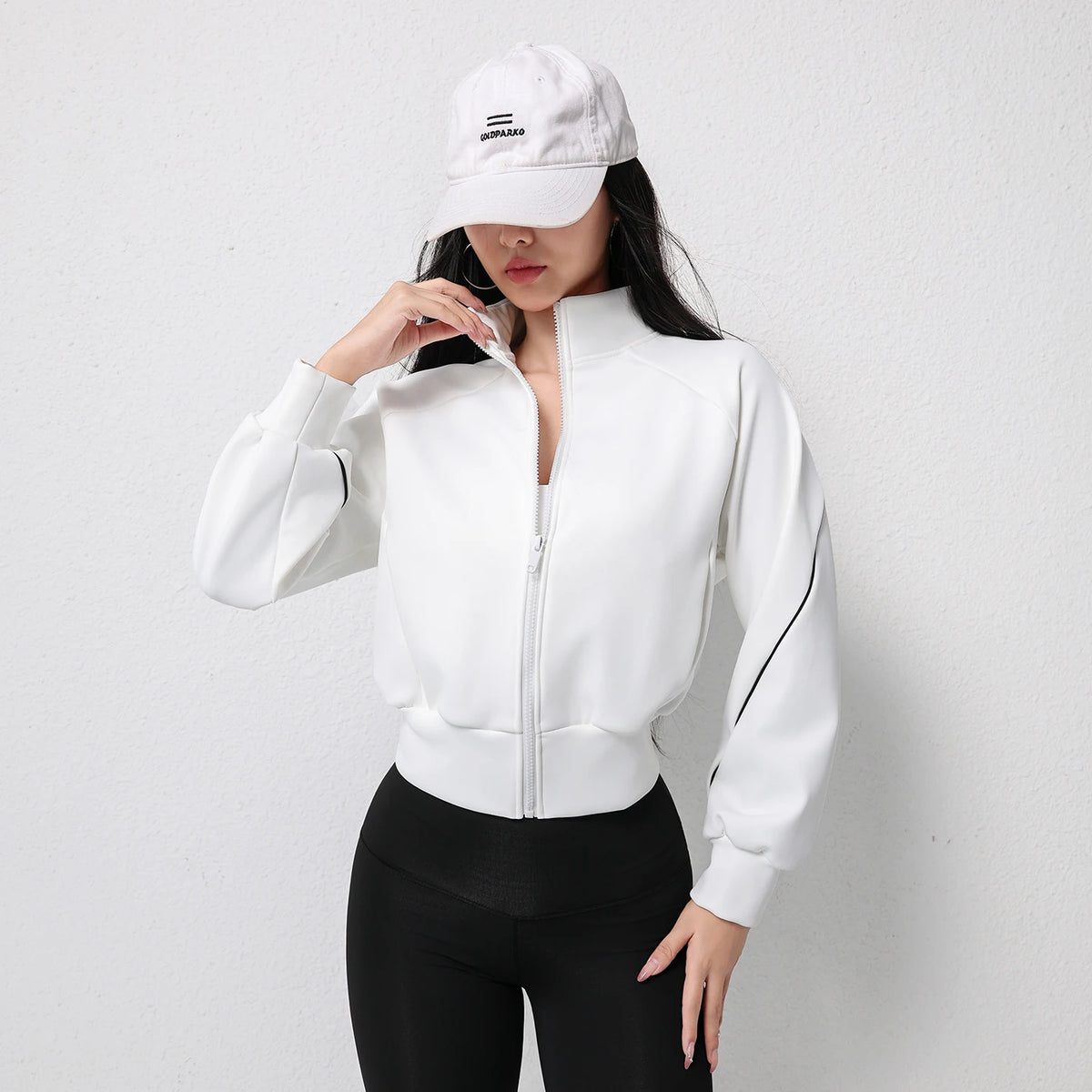 Fashion Winter Women Warm Loose Pocket Zipper Long Sleeves Sports Casual Outdoor Gym Women Jacket