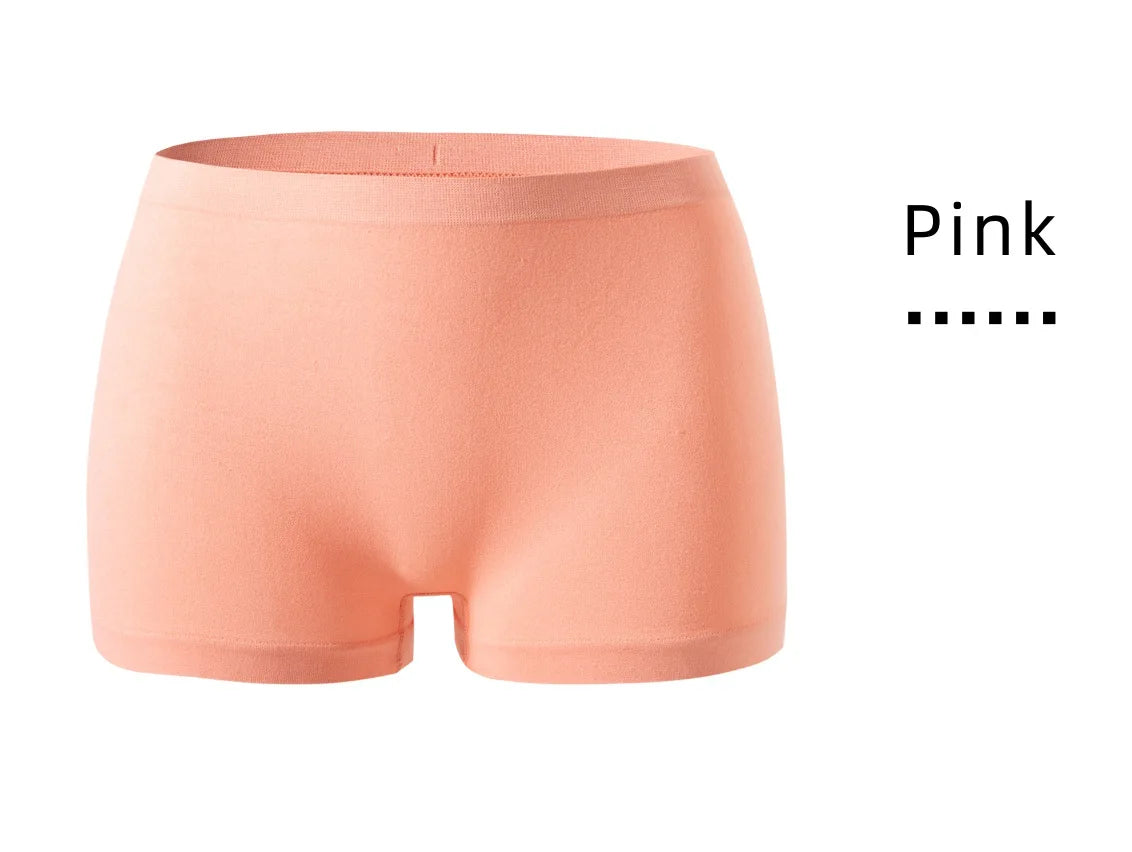 Women's underwear, compression pants, sports shorts, solid color underwear, comfortable and close fitting flat underwear