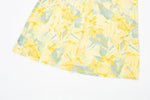 2024 Dress For Women Summer Chic Print Mesh Sleeveless Sexy Side Slit Slim Dresses Wild Beach Resort Style Woman Dress