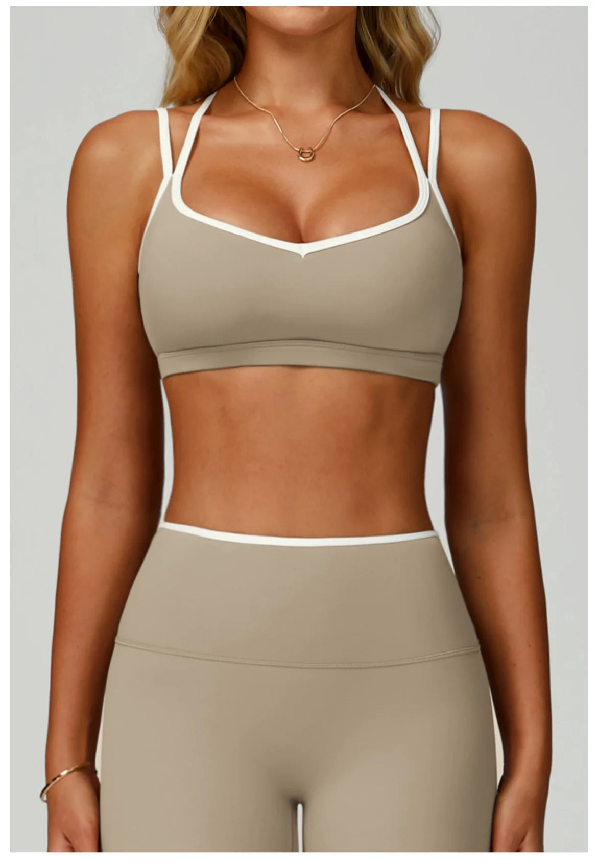 Sexy Back Sports Bra Top Women's Push-Up Yoga Underwear Fitness Top Running Workout Yoga Top Soft Beauty Back Bras Gym Underwear