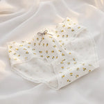 5Pcs/Set Cotton Briefs Cute Strawberry Women's Panties Breathable Female Soft Lingerie Girls Fashion Floral Underwear