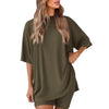 Plus Size 3XL Sleepwear Summer New Fashion Casual Loose Women Pajama Set Pijamas Feminino Women Pajamas Set Pijamas De Mujer