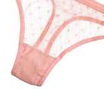 Fashion Hollow Out Underwear Sexy Thongs Invisible Low-Waist Panties for Women Seamless Breathable Lingerie Briefs Lace G-String