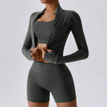 2/3PCS Yoga Set Gym Clothes Sportswear Yoga Suits For Women Tracksuit Fitness Set Tracksuits Sports Bra Gym Leggings Yoga Top