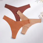Seamless Women Panties Underwear Female Thong Intimates G StringLadies Low-Rise Briefs Sexy Panty Set Lingerie Size S-XL