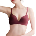 2Pcs/Set Push Up Bra Padded Bras For Women Non-wire Brassiere Sexy Lingerie Solid Color 3/4 Cup Underwear Comfort Intimates