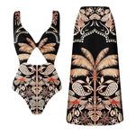 2026 New Arrival Push Up Women Bikini Set Floral Printed Ruffle Bikinis Strappy Bandage Swimwear Brazilian Biquini Bathing Suit