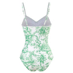 2026 New Arrival Push Up Women Bikini Set Floral Printed Ruffle Bikinis Strappy Bandage Swimwear Brazilian Biquini Bathing Suit