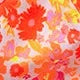 Women Cute Bikini Set 2025 New Summer Orange Floral Print Halter Ruffles Push Up Tie Side Thong Swimsuit Bathing Suit