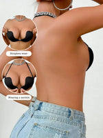 Hot selling women's bra adhesive invisible seamless nipple patch suitable for weddings evening dress Sexy sticky bra JB2511