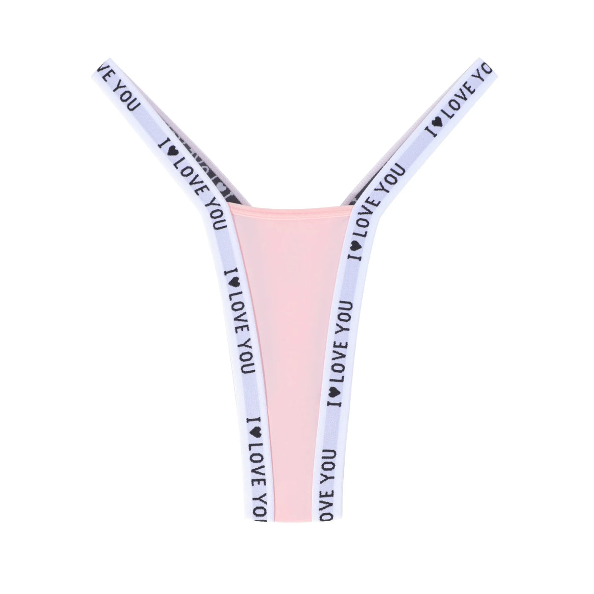 1pcs Letter Print Sexy Women G-string Fashion Style Lingerie Breathable Women's Panties Love Design Female Underwear Lady Thongs