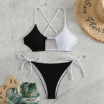 2025 String Bikini Women Brazilian Swimsuit Sexy Push Up Swimwear Female Bathers Bathing Swimming Suit Summer Beachwear