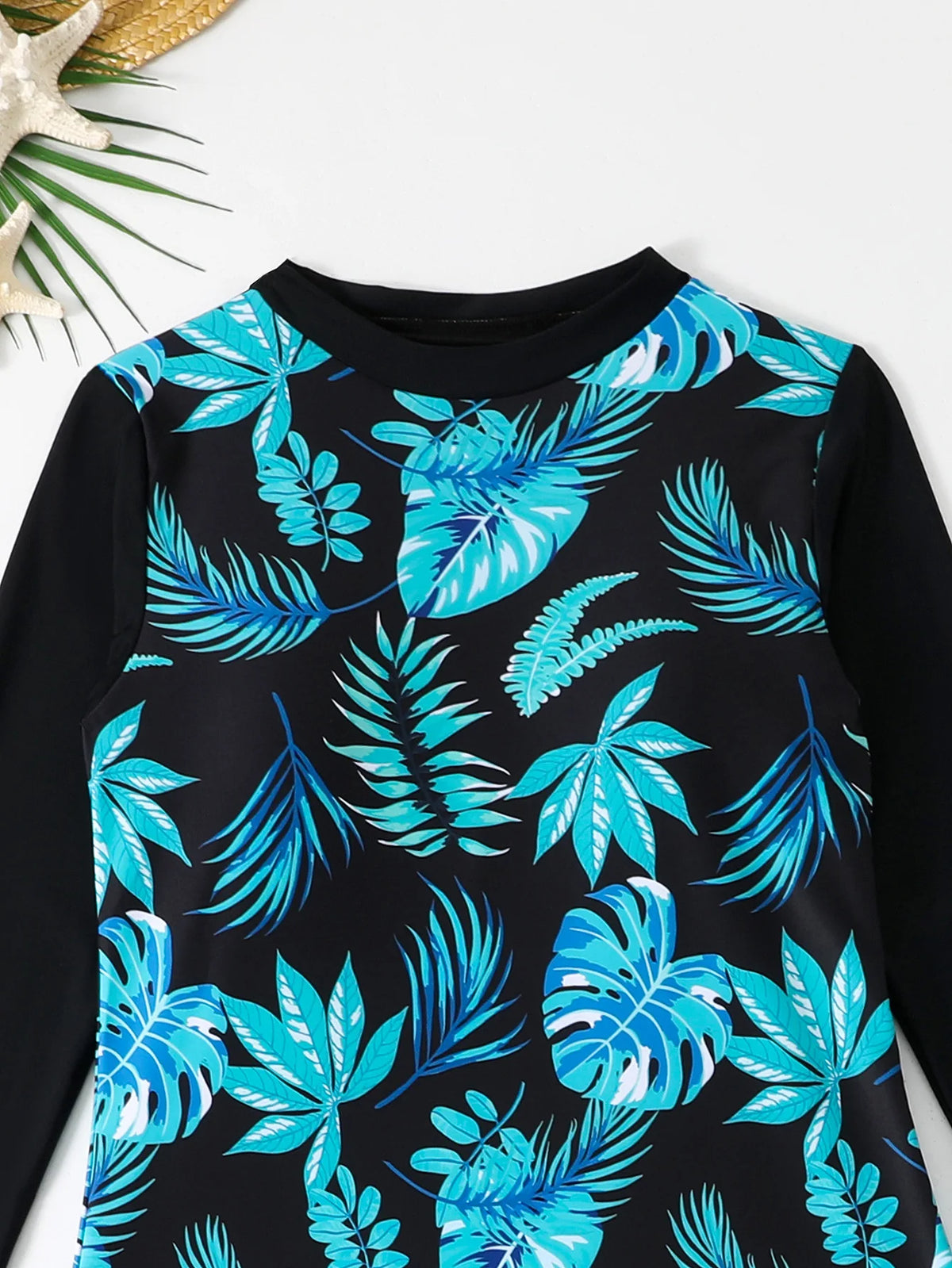 Print Muslim Modest Swimwear Women Swimsuit Burkini Sets Full Cover Islamic Long Sleeve Swimming Suit For Woman Bathing Suits