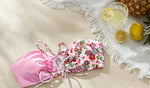 New Sexy Floral Print Bandeau Bikini 2024 Women Swimwear Female Swimsuit Two Pieces Thong Bikini Set Bather Tie Bathing Suit