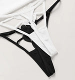 Sexy Thong Lace Panties Women Briefs Girls G String Hollow Out Transparent Underwear Female Thin Low Waist Lingerie Size S-XL