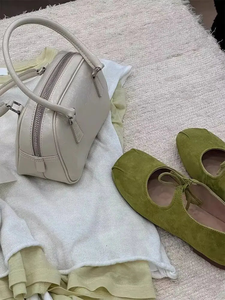 Design Women Mary Jane Shoes Fashion Shallow Slip On Shoes Spring Autumn Ladies Outdoor Party Dress Ballet Flats Shoes