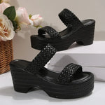 Women Sandals 2026Summer New Outdoor Beach Sandals ComfortableWedges Shoes for Women Design Casual Sandals Size 35-42