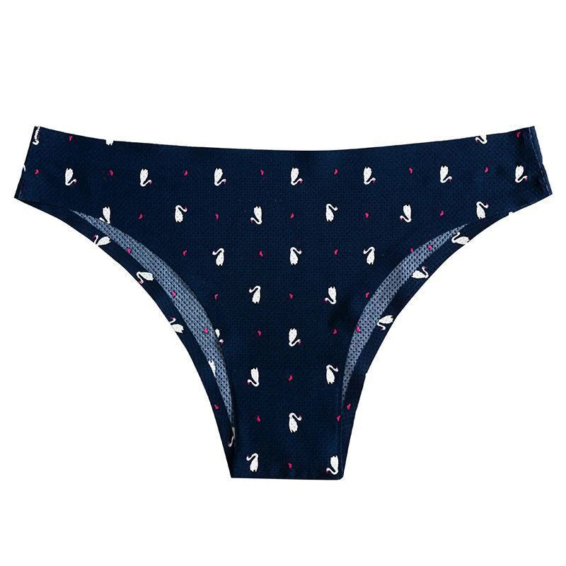 Women Thongs Fashion Floral Panties XS-XL Female Underpants Ladies Sexy Underwear Women Bikini Panty New Panties For Woman 2022
