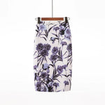 Spring Summer Women Y2K High Waist Midi Pencil Chiffon Skirts Slim Bodycon Vintage Hip Raise Korean Fashion Clothes UOV5