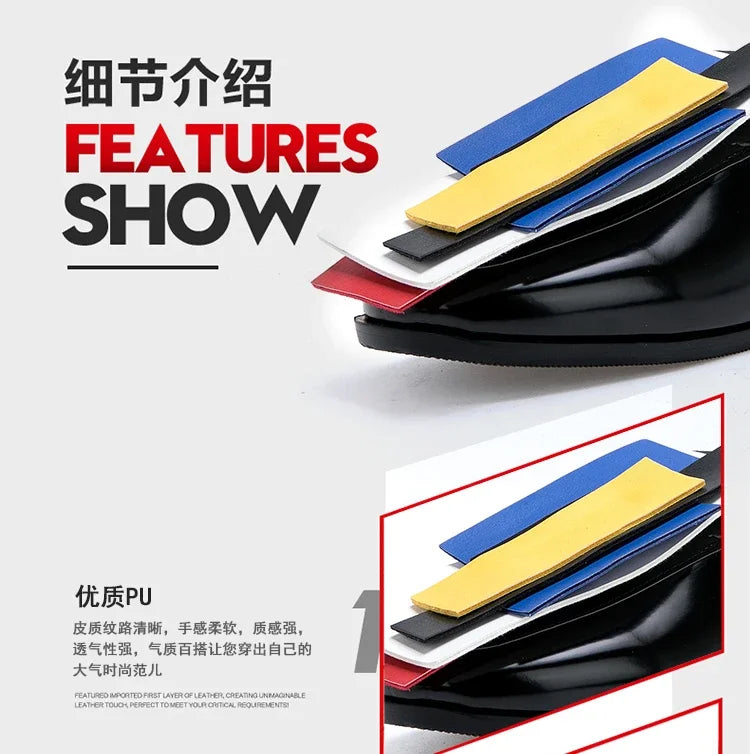 Summer Women Slipper High Block Heels Mules Party Club Ladies Mixed Color White Outdoor Slip-on Square Toe Shoes