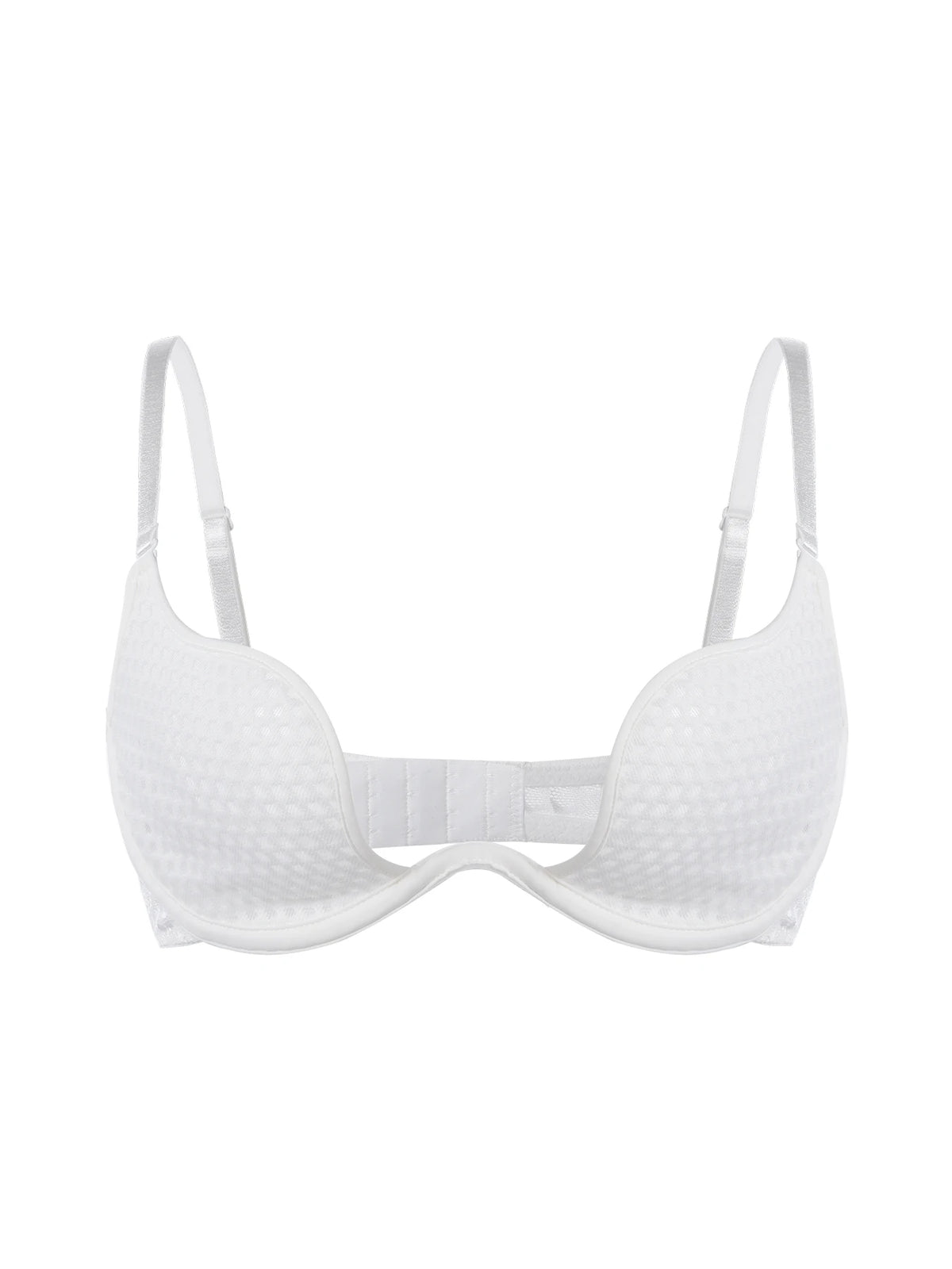Sexy U-shaped spacer bra thin mesh Breathable underwear underwire comfortable stylish Lingerie bralette
